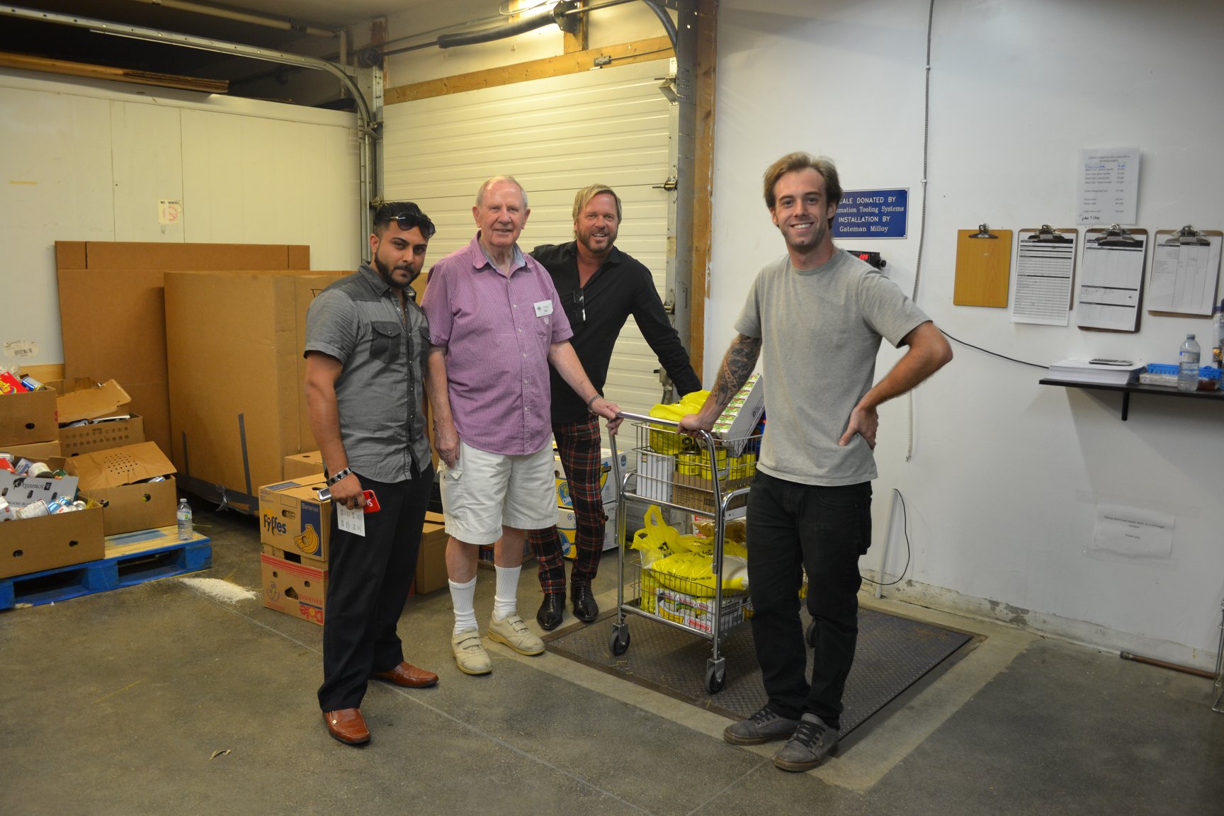 OFWA helping with foodbank in cmbridge ontario